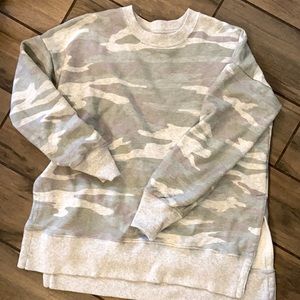 Aerie sweatshirt camo print